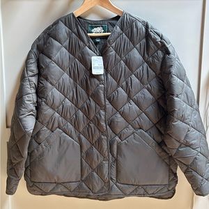 Brand new Roots Quilted Jacket